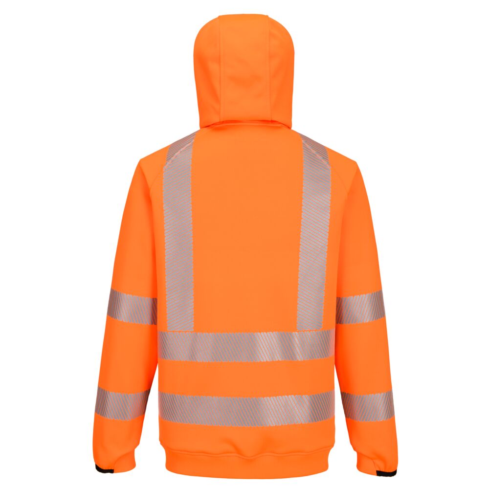 Portwest KX3 Sport Hi-Vis Zipped Hoodie KX303