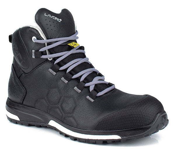 LAVORO KENOBI METAL FREE ESD BOOT BLACK