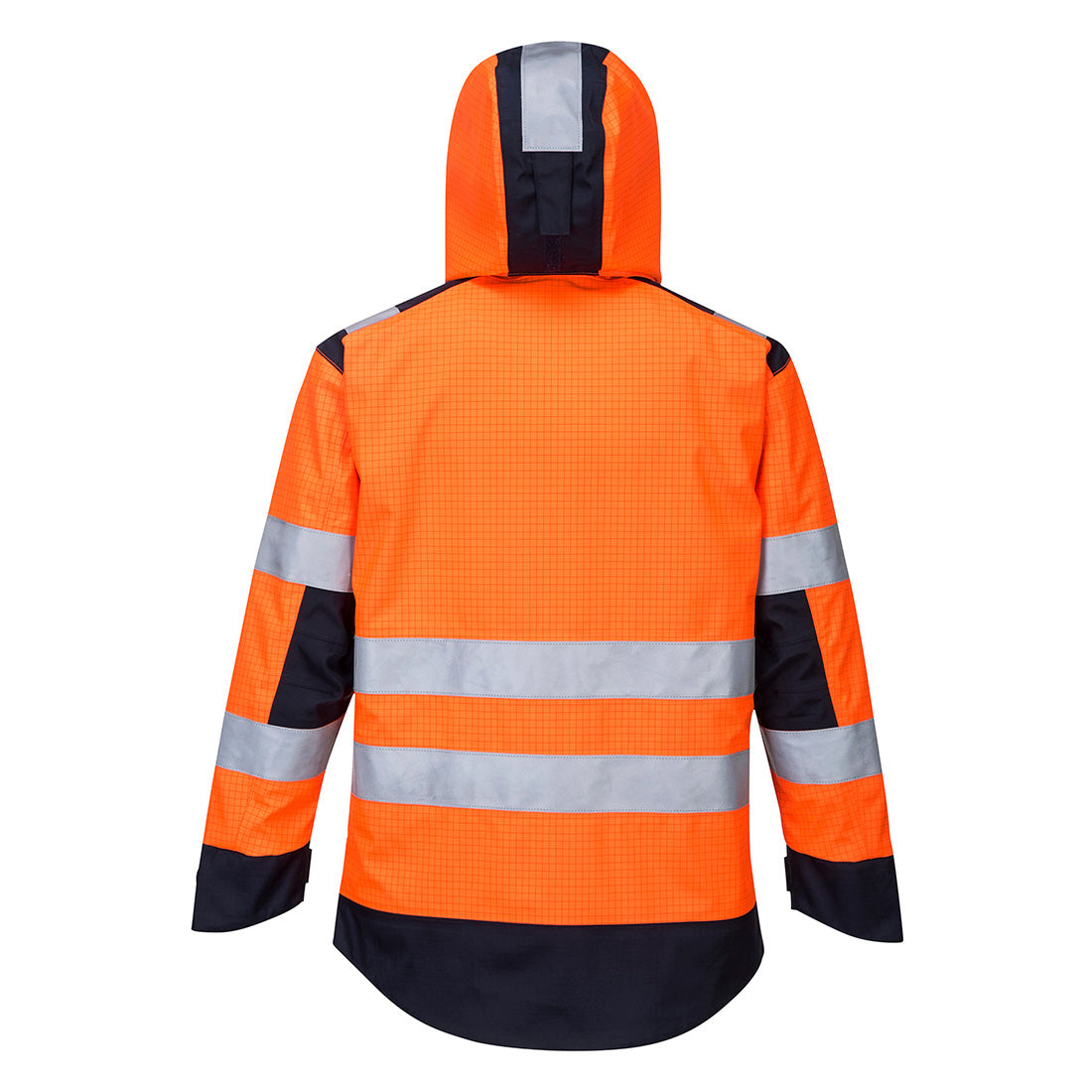 Portwest Modaflame Rain+ Hi-Vis Multi-Norm Contrast FR Jacket MV70