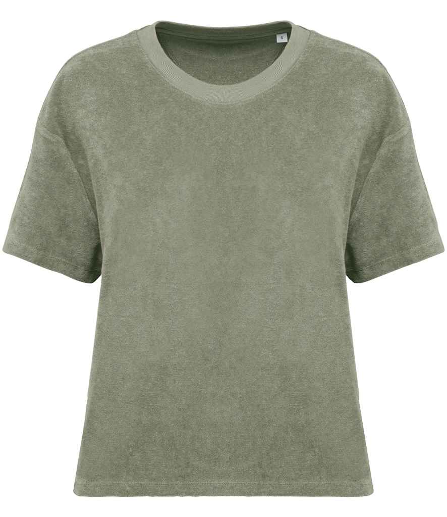 Native Spirit Ladies Terry Towel T-Shirt