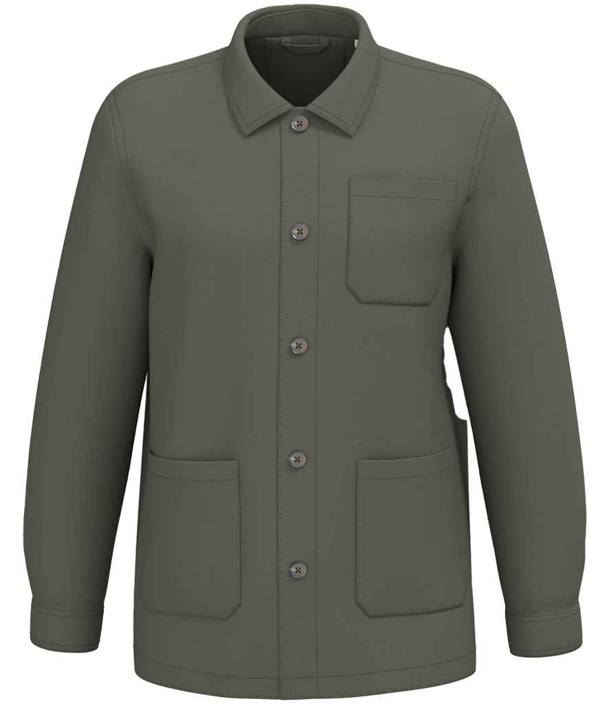 Native Spirit Washed Effect Work Jacket