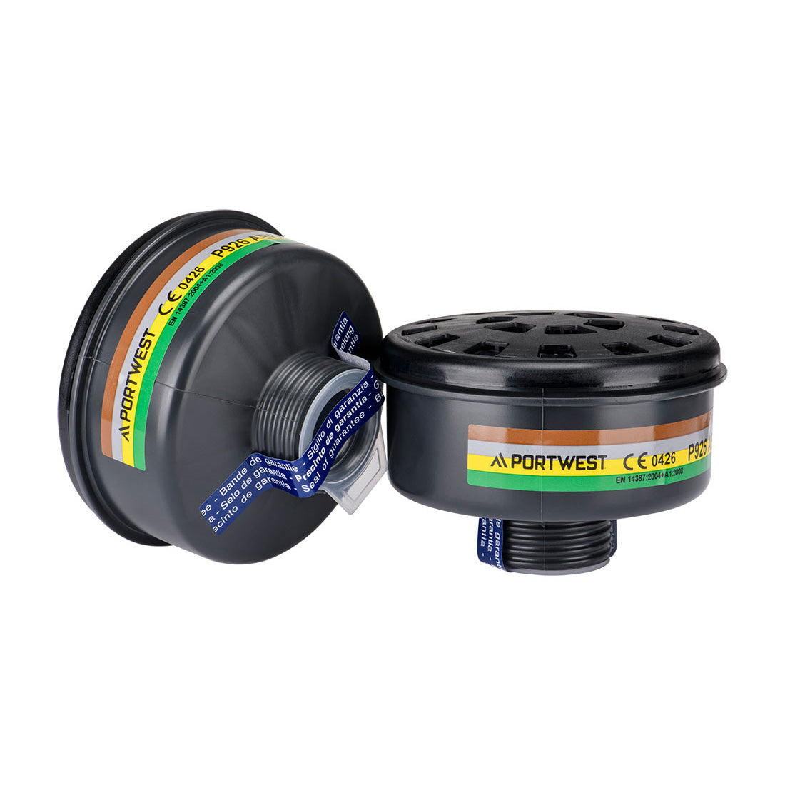 Portwest ABEK2 Gas Filter Universal Thread (Pk4) P926