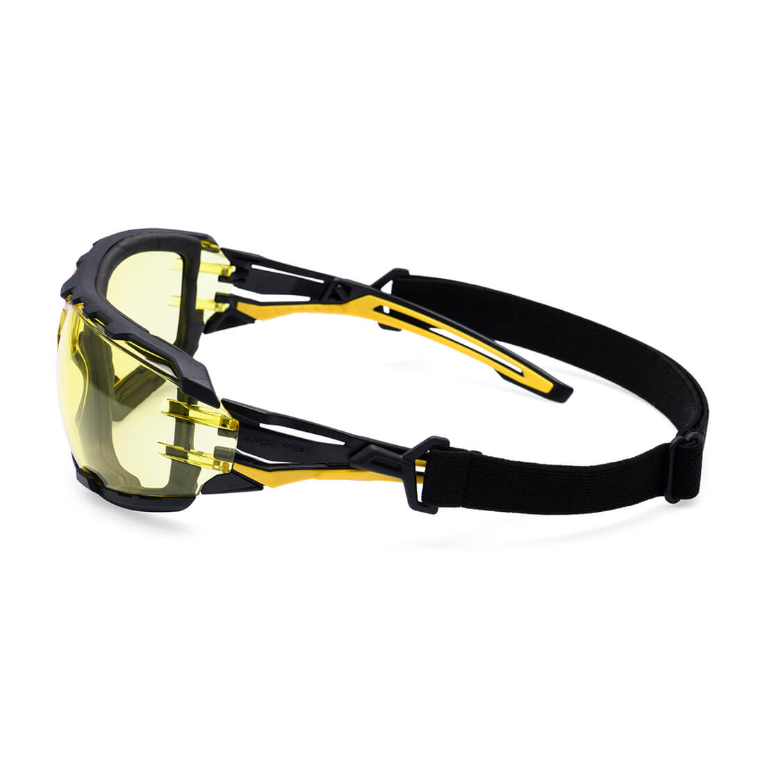 Portwest Anthracite Wraparound Plus Safety Glasses PR02