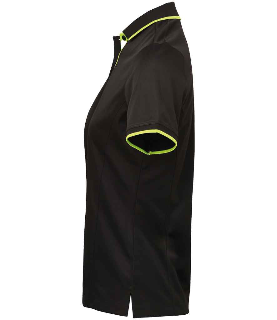 Premier Ladies Contrast Coolchecker® Piqué Polo Shirt