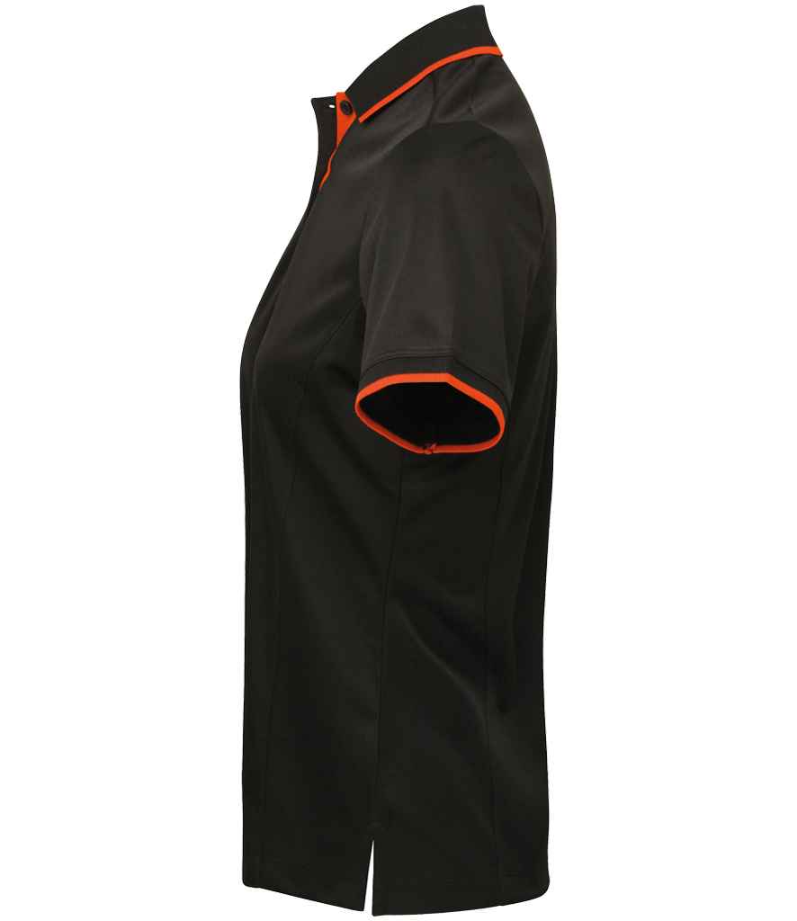 Premier Ladies Contrast Coolchecker® Piqué Polo Shirt