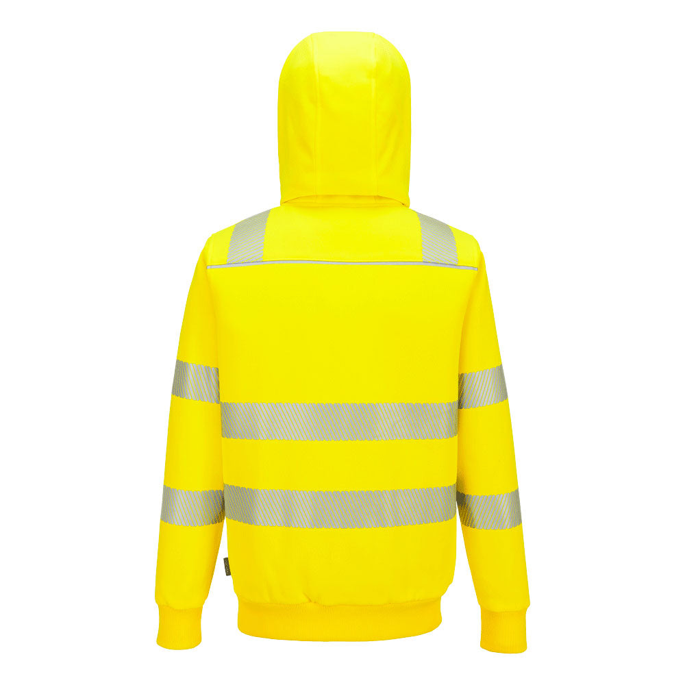 Portwest PW321 Hi-Vis Zipped Winter Hoodie PW321