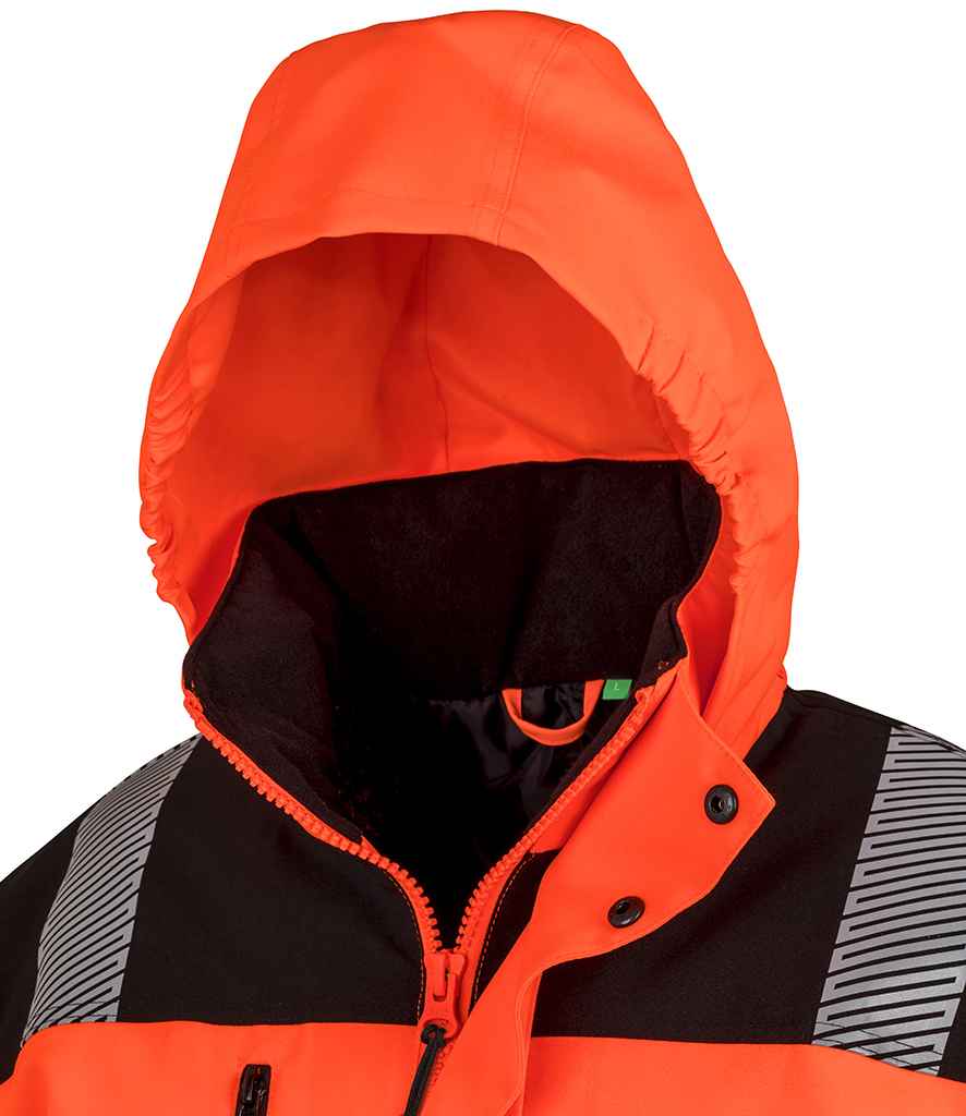 Result Safe-Guard Extreme Tech Printable Soft Shell Safety Jacket