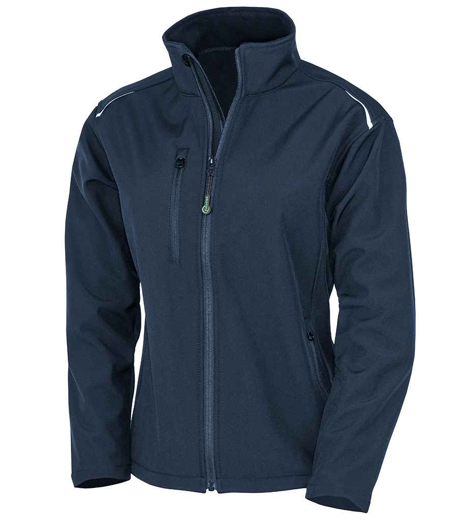 Result Recycled Ladies Three Layer Printable Soft Shell Jacket