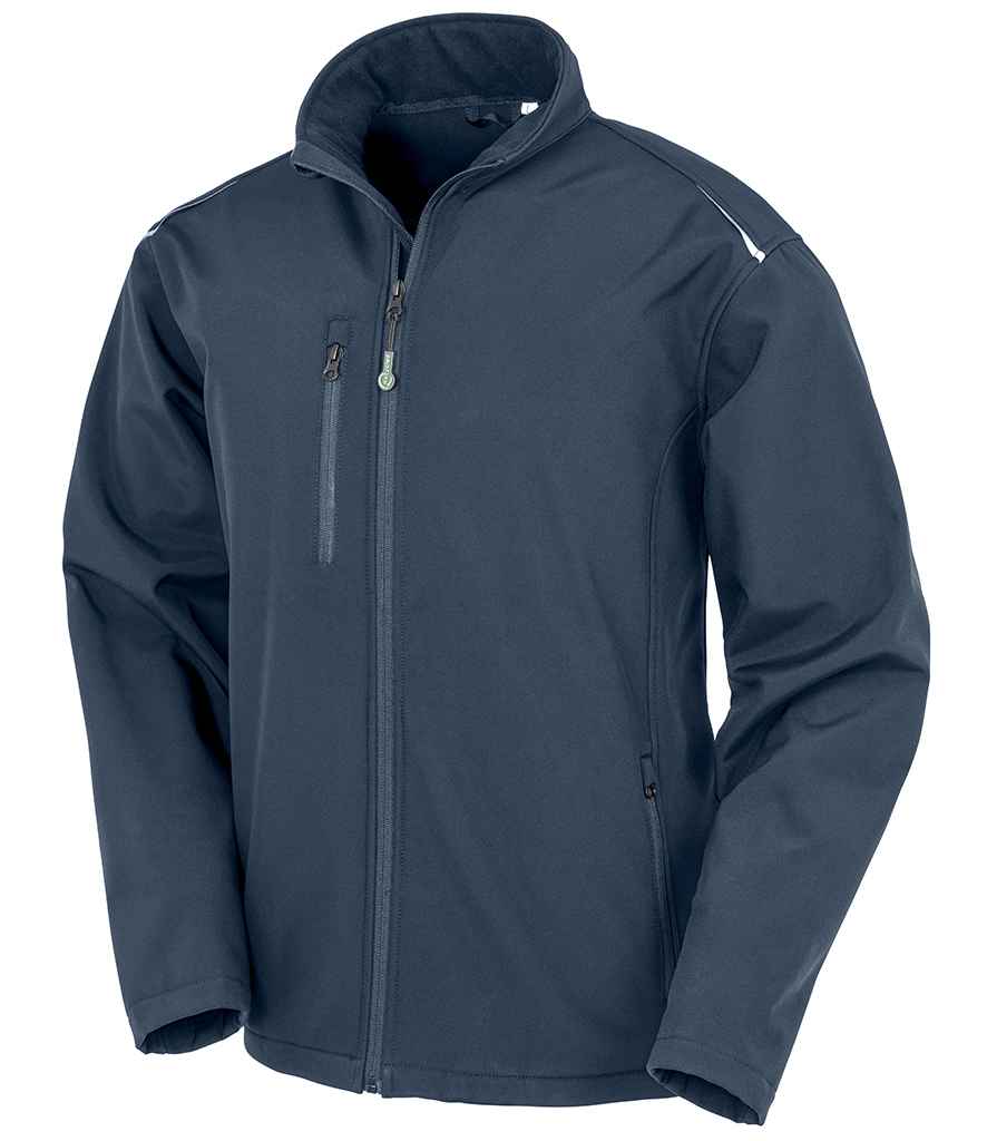 Result Recycled Three Layer Printable Soft Shell Jacket