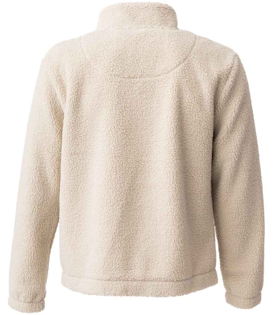 Ravine Unisex Full Zip Borg Fleece Jacket