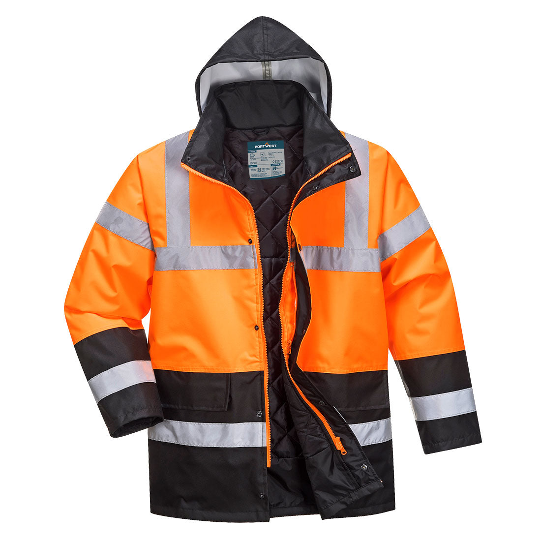 Portwest Hi-Vis Contrast Winter Traffic Jacket S467