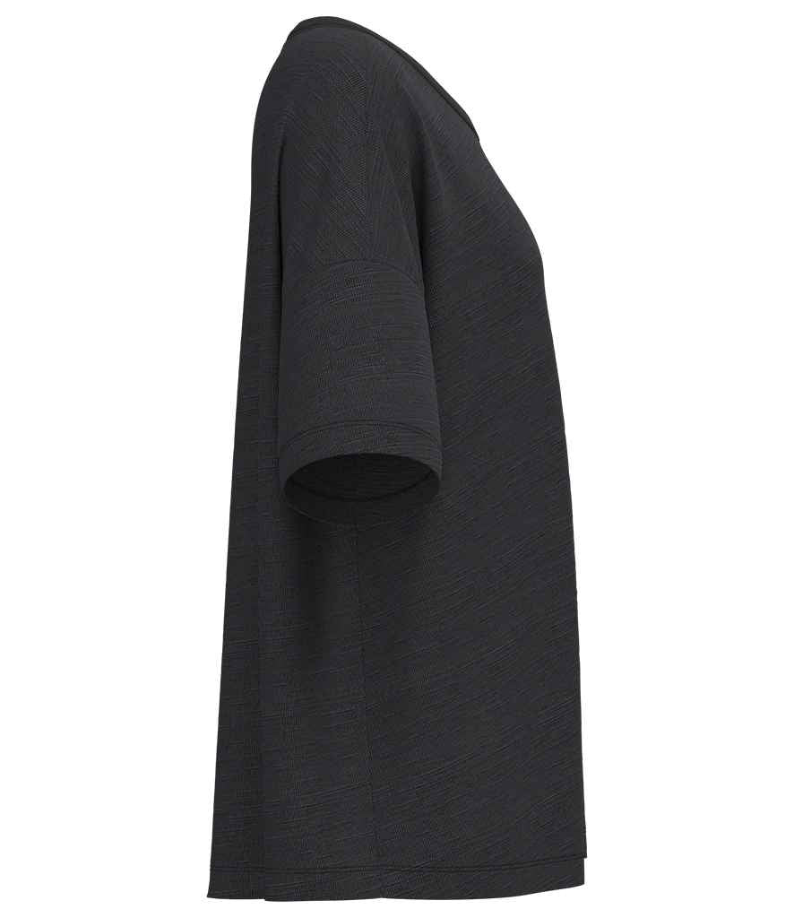 Spasso Ladies Oversized Slub T-Shirt