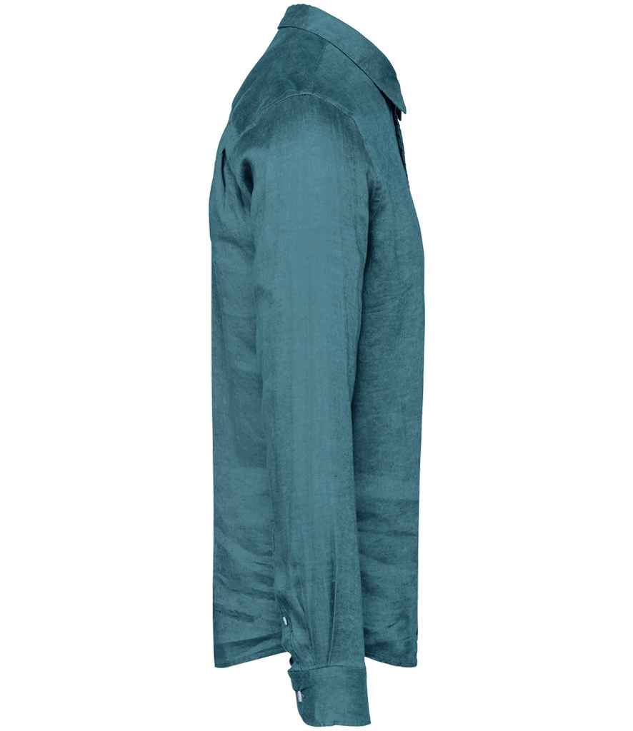Spasso Long Sleeve Linen Shirt