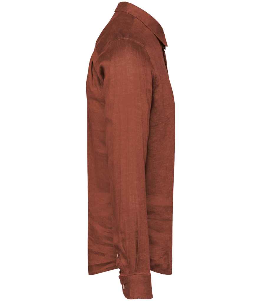 Spasso Long Sleeve Linen Shirt