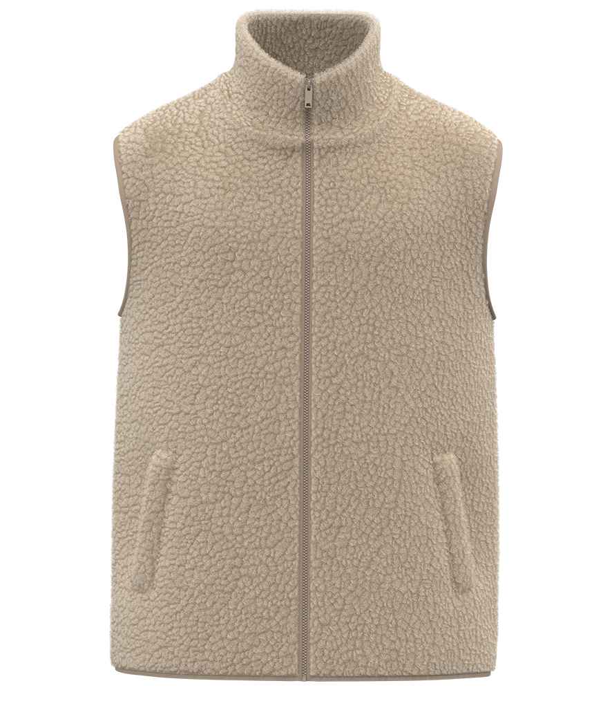 Spasso Unisex Sherpa Bodywarmer