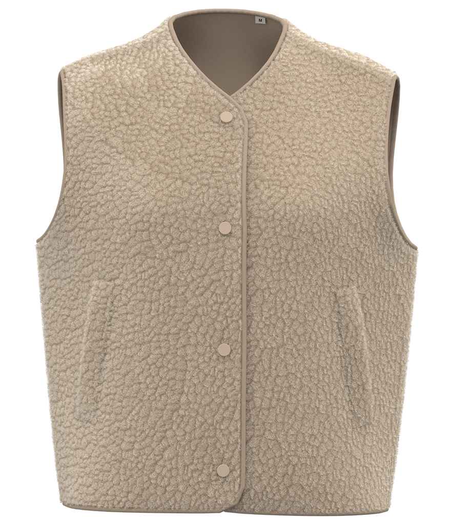 Spasso Ladies Sherpa bodywarmer