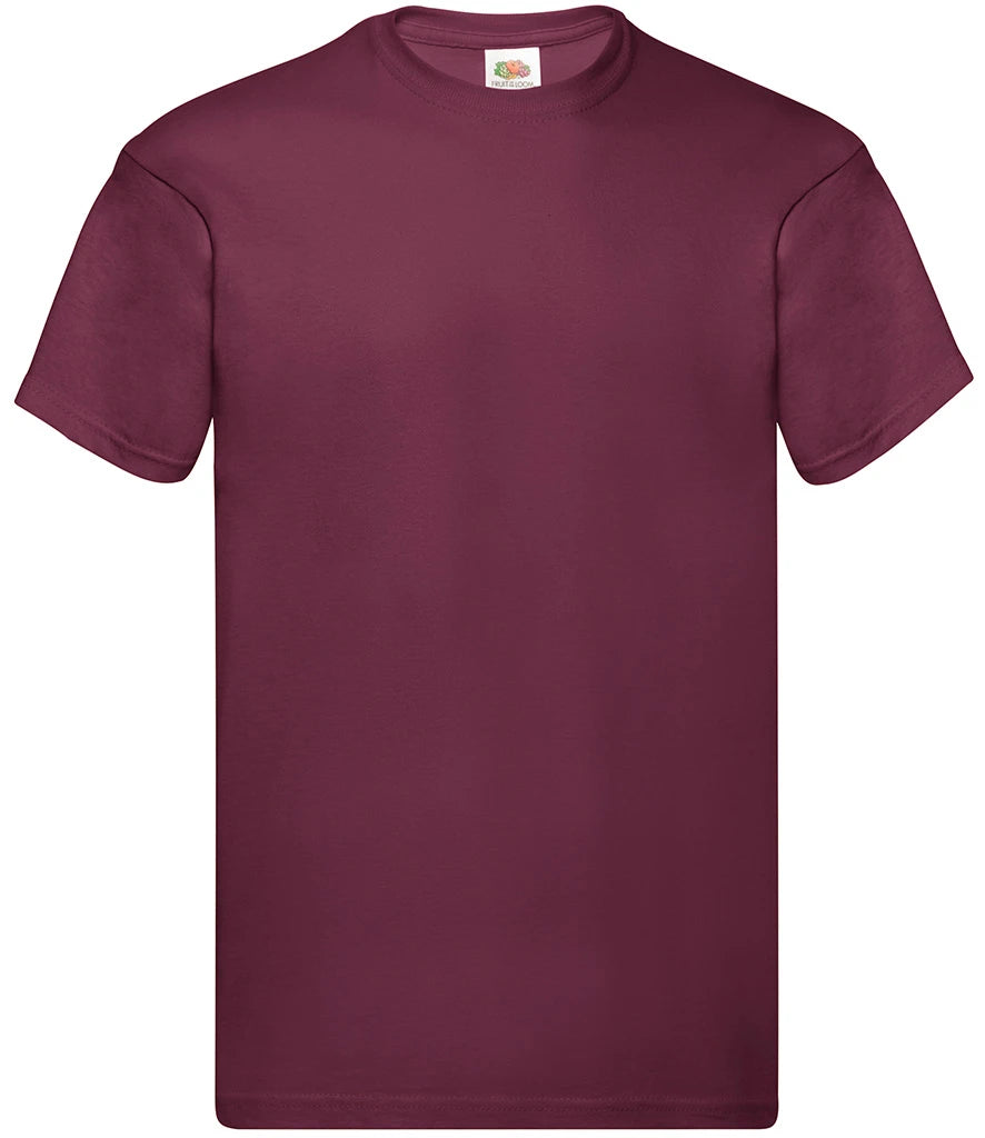 Fruit of the Loom 100% Cotton Crew Neck Original T-Shirt SS12 (610820)