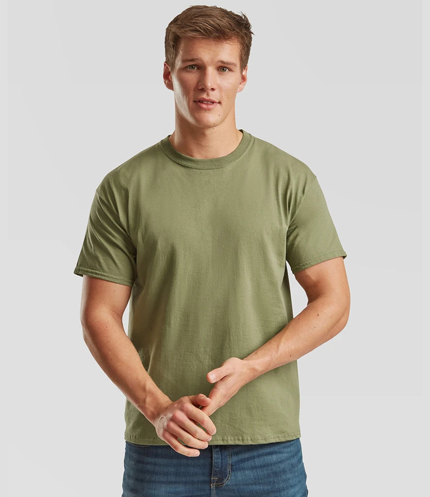 Fruit of the Loom 100% Cotton Crew Neck Original T-Shirt SS12 (610820)
