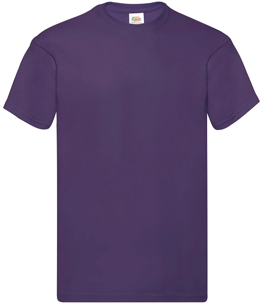 Fruit of the Loom 100% Cotton Crew Neck Original T-Shirt SS12 (610820)