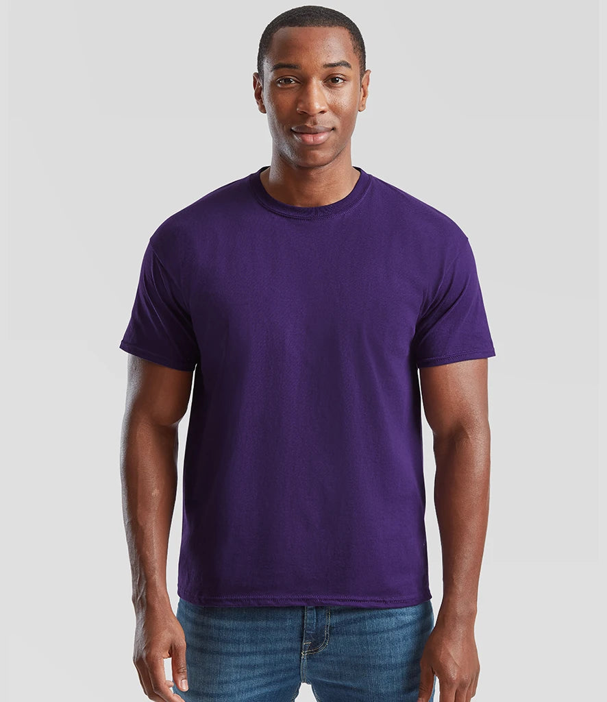 Fruit of the Loom 100% Cotton Crew Neck Original T-Shirt SS12 (610820)