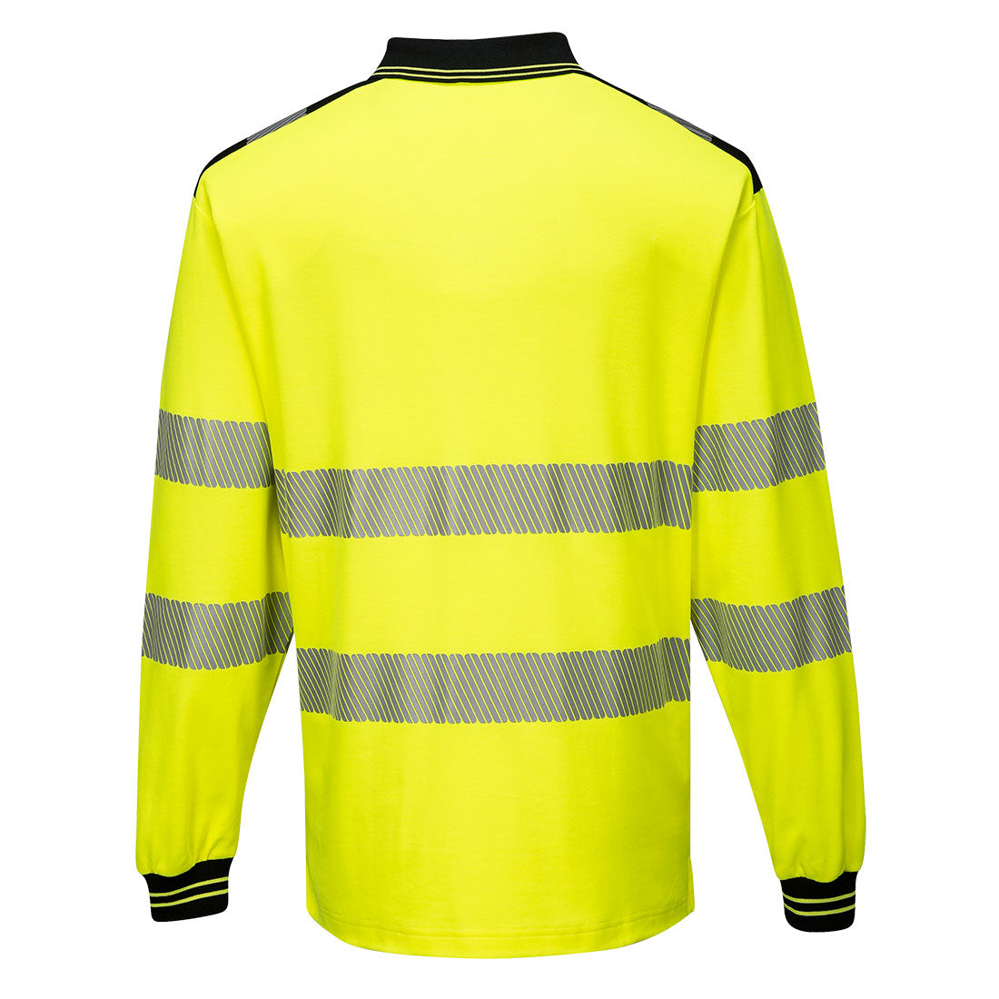 Portwest PW3 Hi-Vis Cotton Comfort Polo Shirt L/S T184