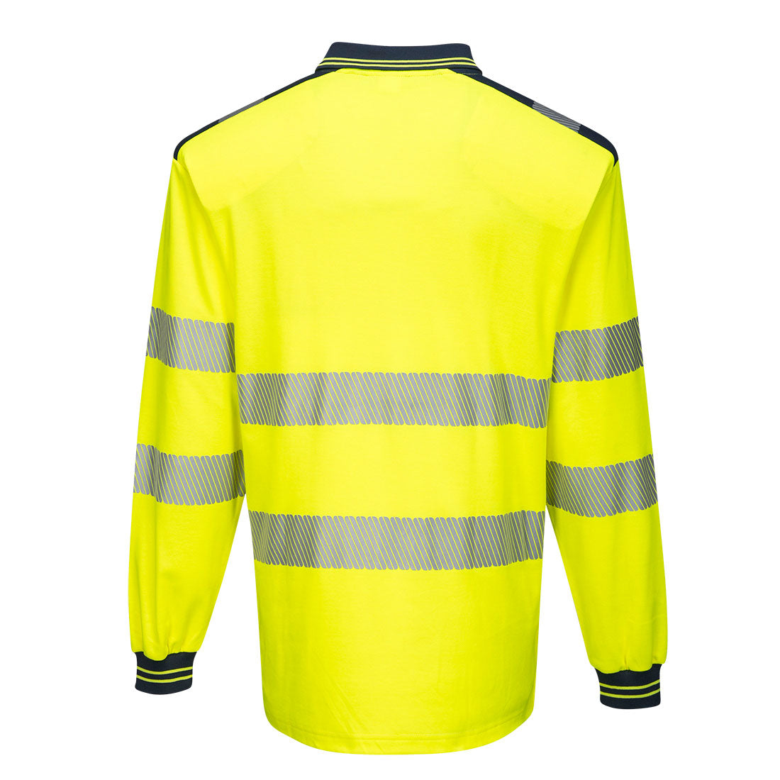 Portwest PW3 Hi-Vis Cotton Comfort Polo Shirt L/S T184