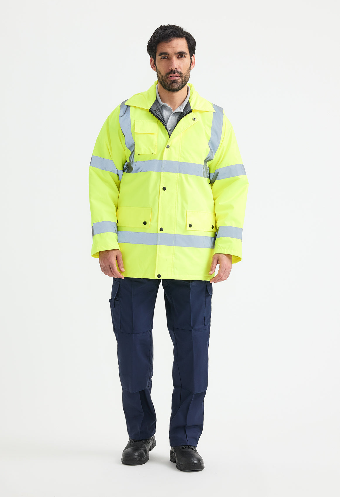 Uneek Hi Vis Road Safety Jacket