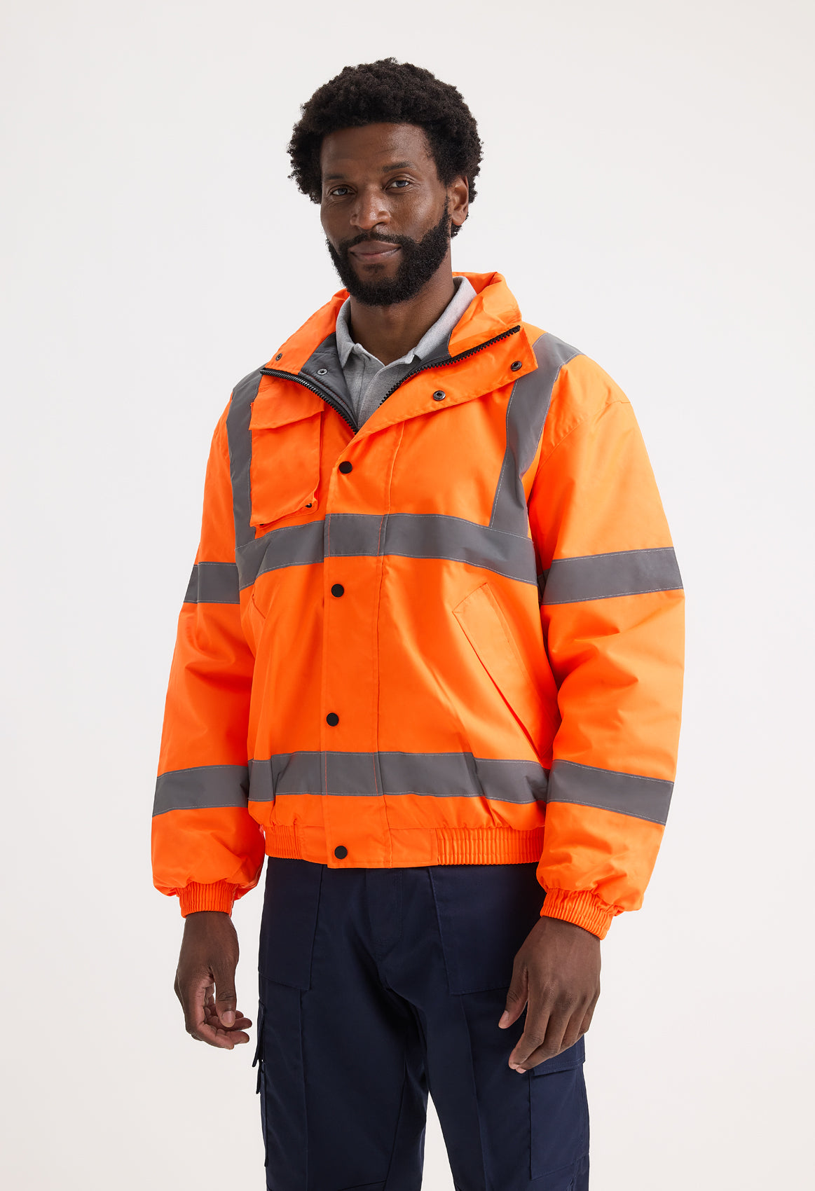 Uneek Hi Vis Bomber Jacket