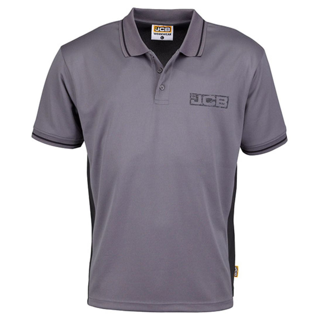 JCB - ESSENTIAL D+AK GREY POLO SHIRT