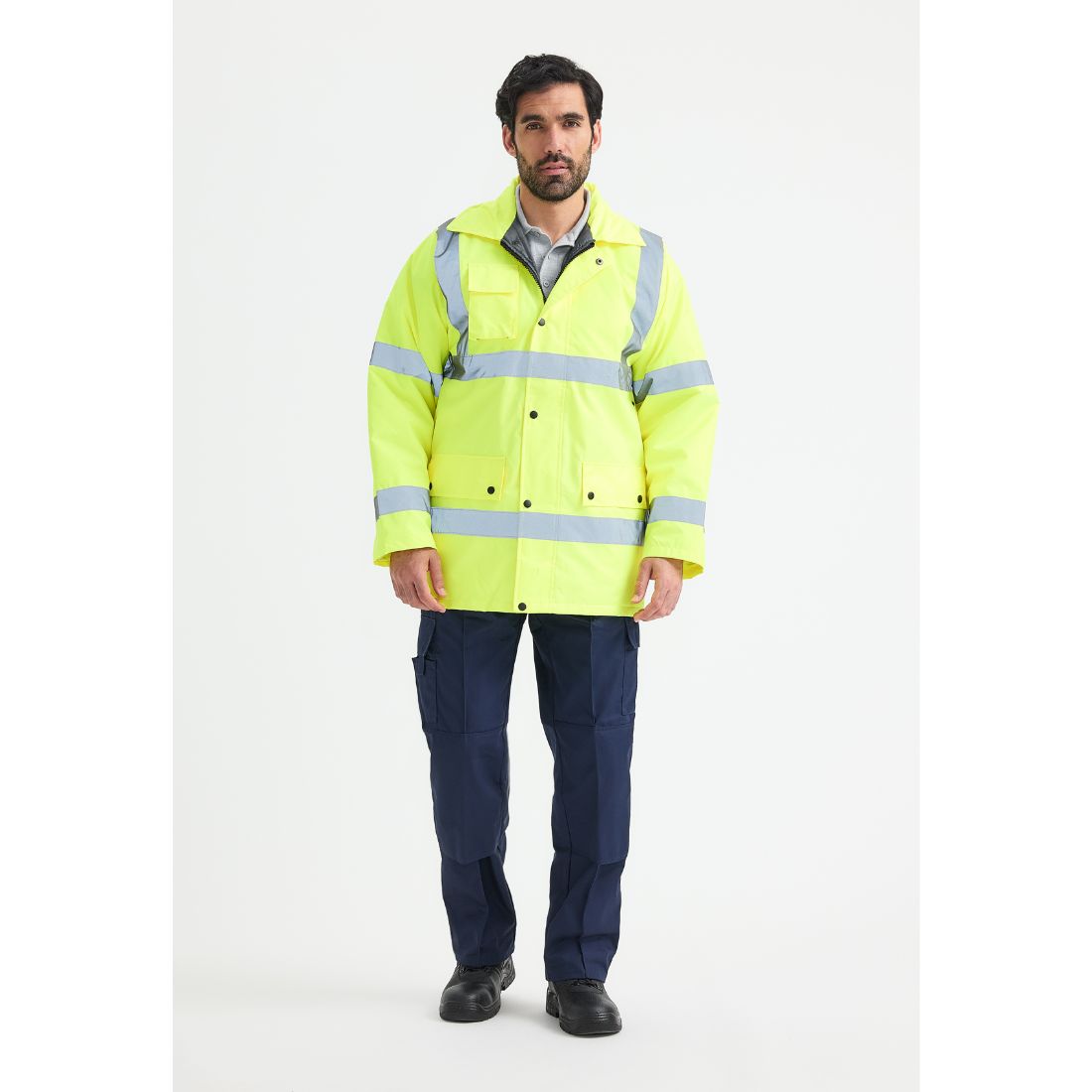 Uneek Hi Vis Road Safety Jacket