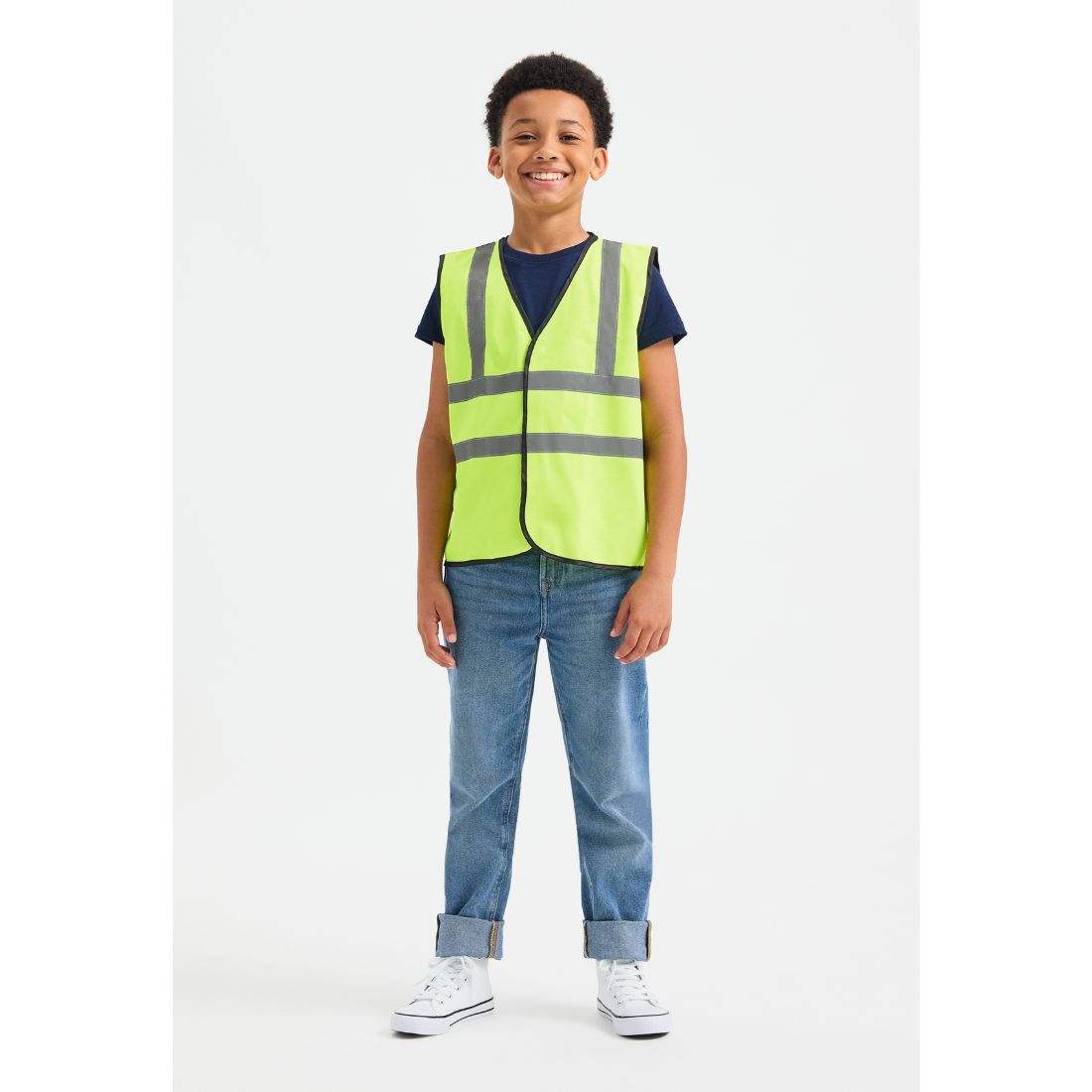 Uneek Childrens Hi Vis Waist Coat