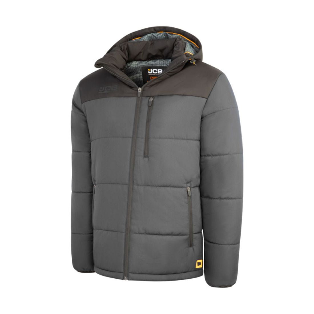 JCB UNISEX PADDED JACKET WITH HOOD