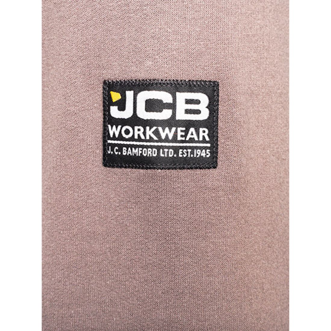 JCB TRADE ZIP THRU HOODIE GREY
