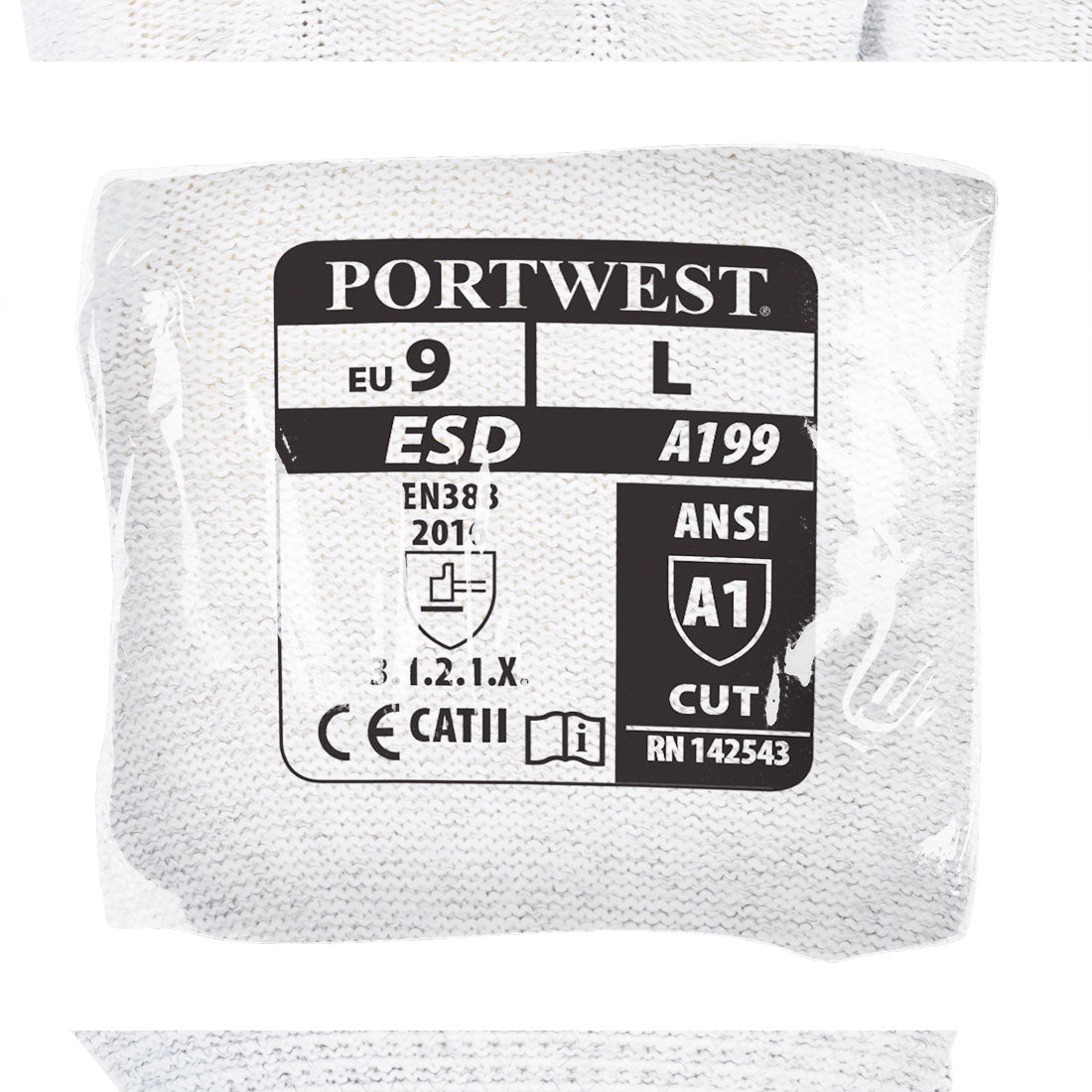 Portwest Vending Antistatic PU Palm Glove VA199