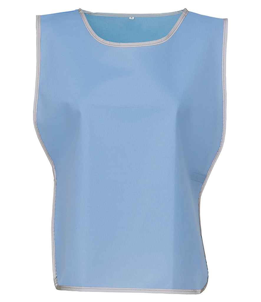 Yoko Hi-Vis Reflective Border Tabard | Sky Blue - YOKO