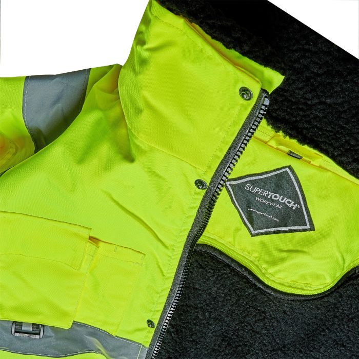 Supertouch Hi-Vis Vapour Shield (4.4) 2 in 1 Bomber Jacket