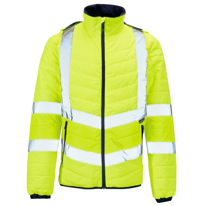 Supertouch Supertouch Hi Vis Puffer Jacket