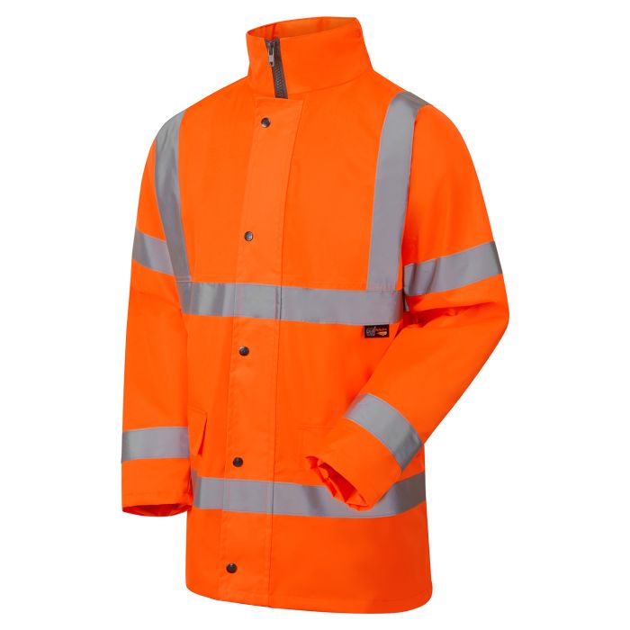 Supertouch Hi Vis Fleece Lined Parka