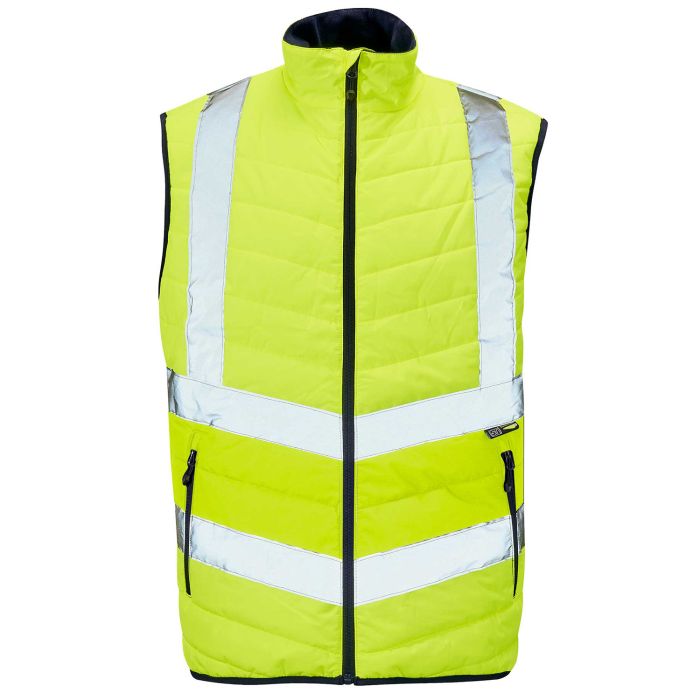 Supertouch Hi Vis  Puffer Bodywarmer