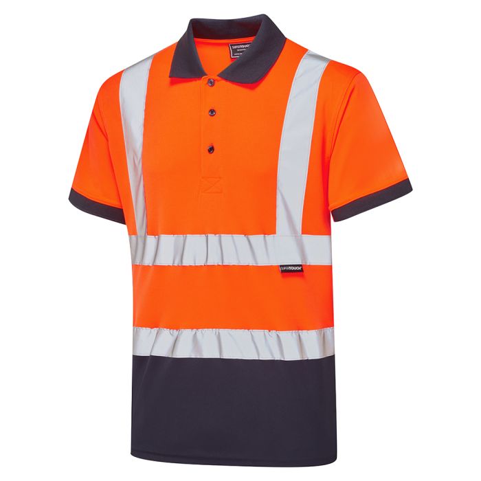 Supertouch Hi-Vis 2 Tone Polo Shirt