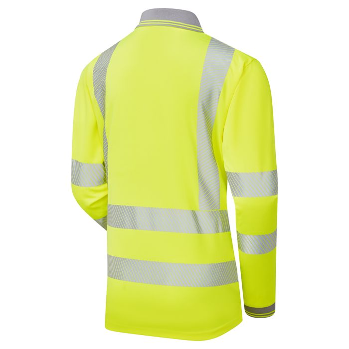 Ladies Hi Vis Jaya Birds Eye Polo