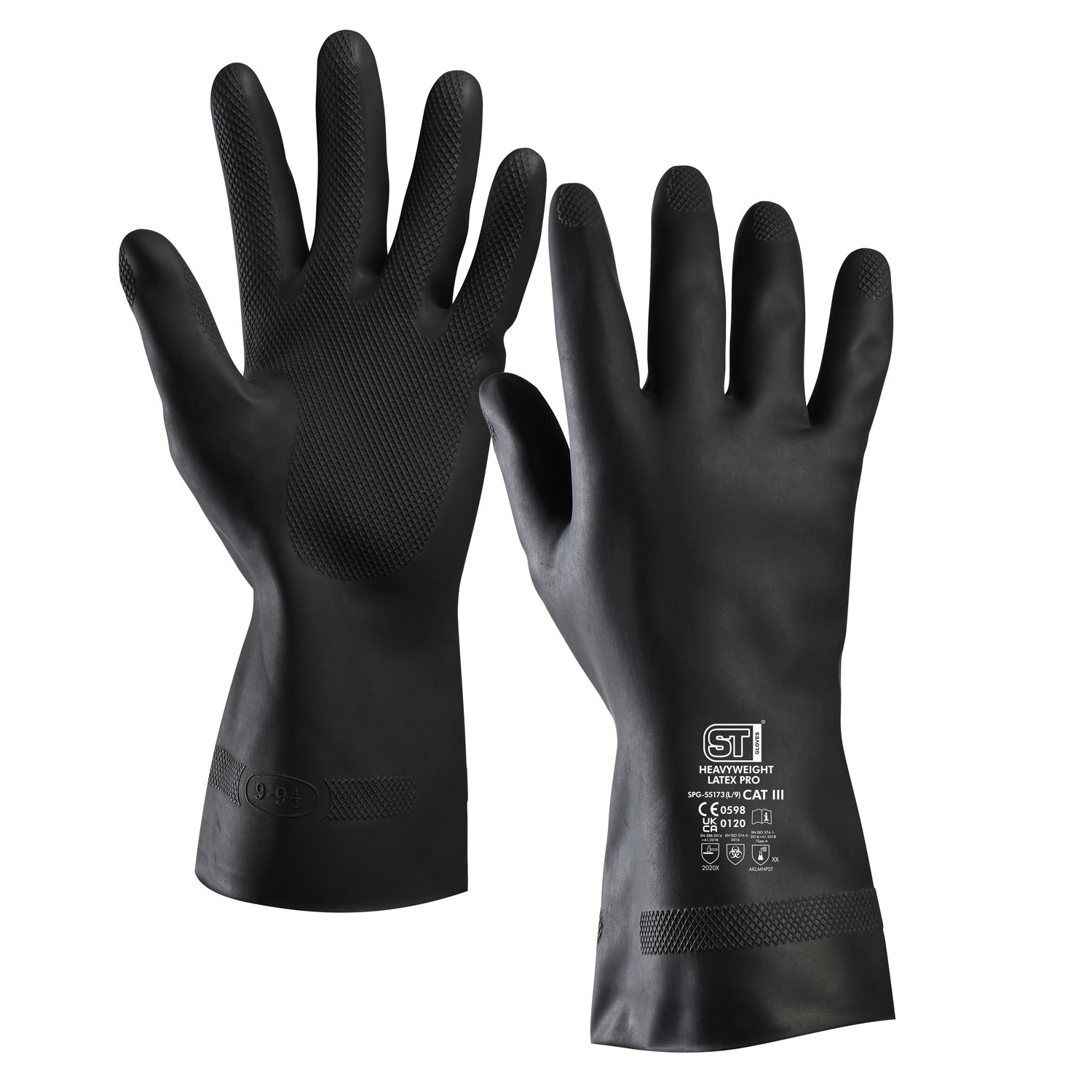 Supertouch Heavyweight Latex Pro Chemical Gloves 12*12