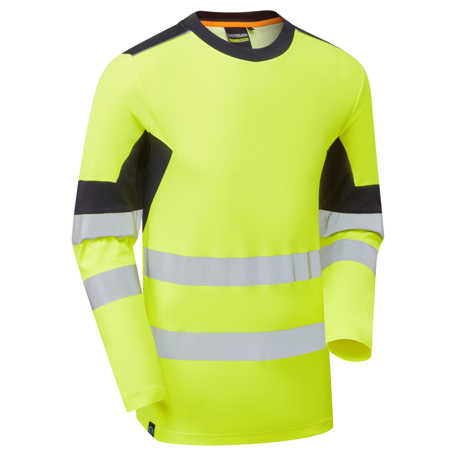 System Hi-Vis Eco Insulated Long Sleeve Cotton Cool  T-Shirt