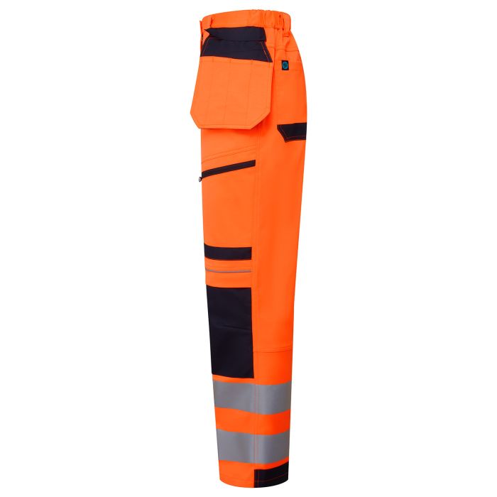 System Hi-Vis Eco Stretch Removable Holster Trousers