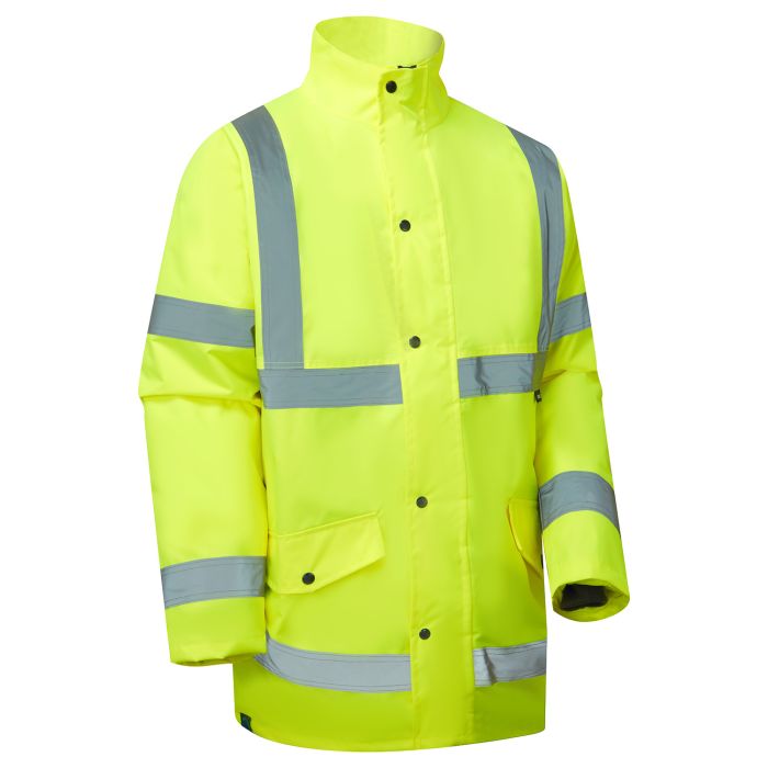 Supertouch Eco Hi Vis Winter Padded Parka